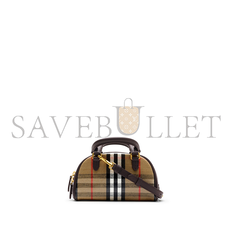 BURBERRY MINI HIGHLANDS BOWLING BAG 81152811 (19.5*12*9cm)